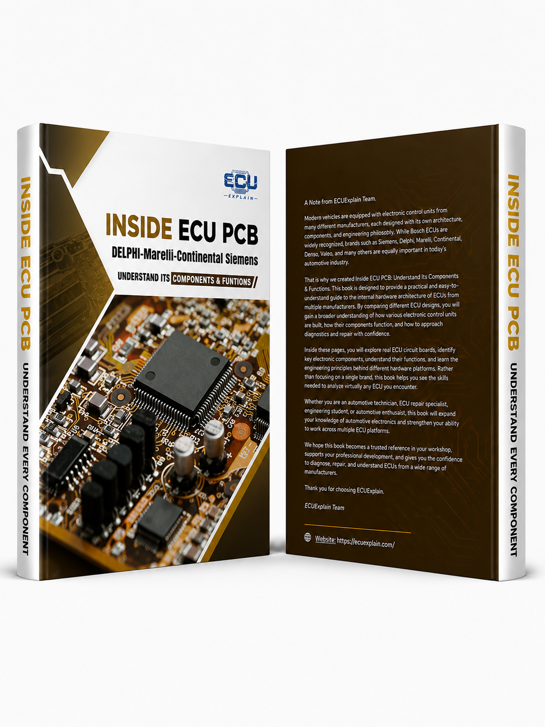 INSIDE ECU PCB: Understand Every Component – ECU PCB Analysis Manual