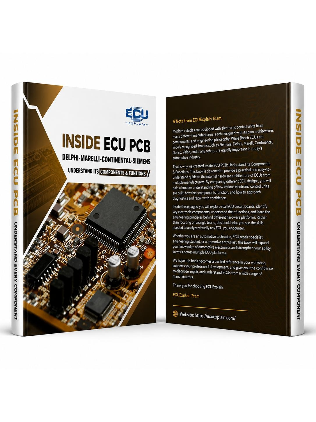 INSIDE ECU PCB: Understand Every Component – ECU PCB Analysis Manual