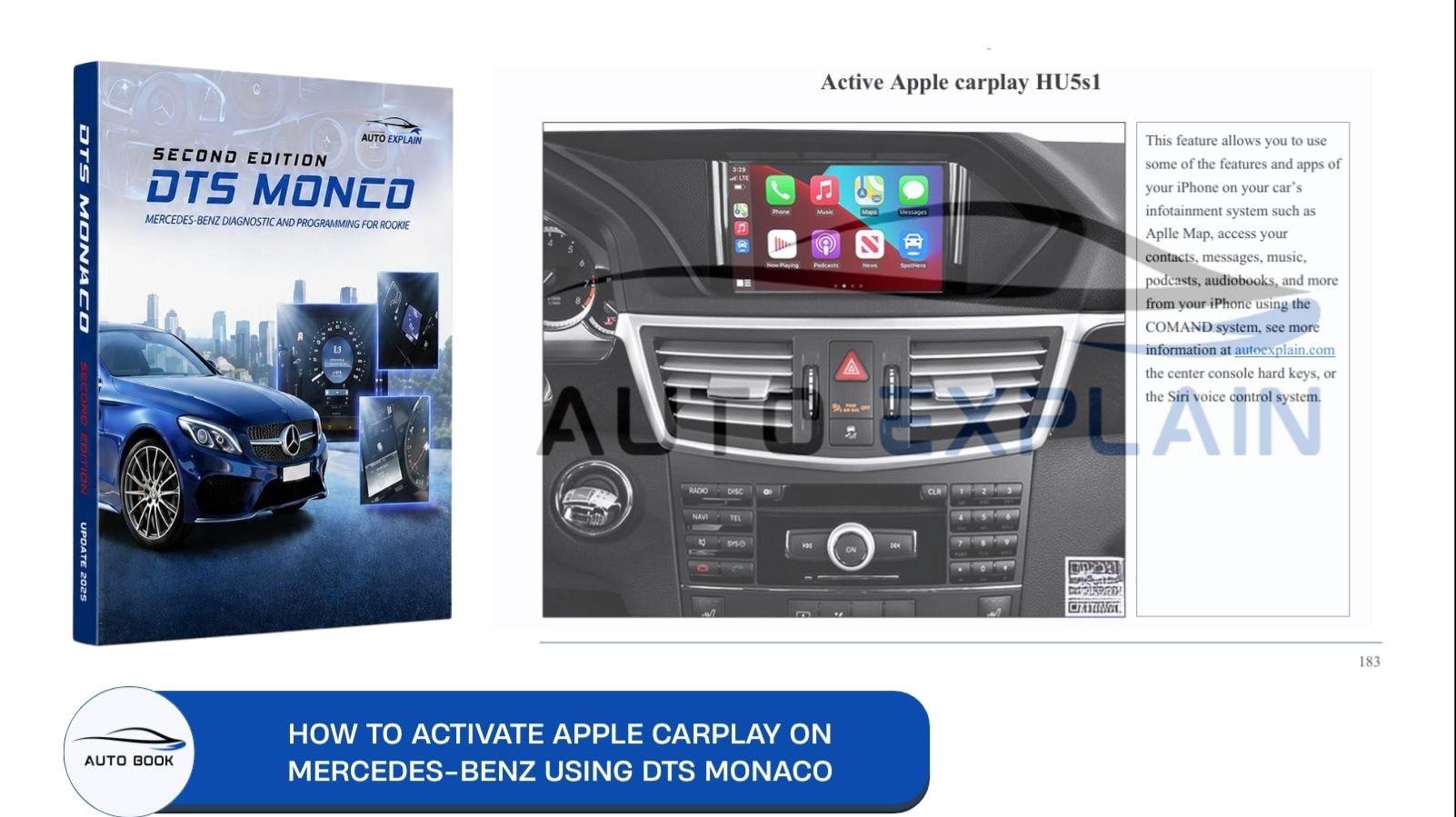 How to Activate Apple CarPlay on Mercedes-Benz Using DTS Monaco (Case Study)